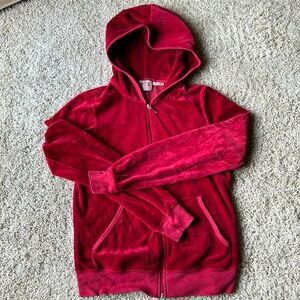 Juicy couture- red- jacket size large